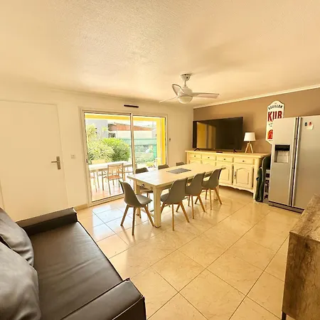 Pavillon T3 Avec Jardin Et Piscine A - Fr-1-781-107 Ferienhaus Valras-Plage